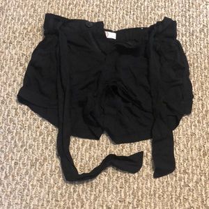 Dress up shorts- comes with belt